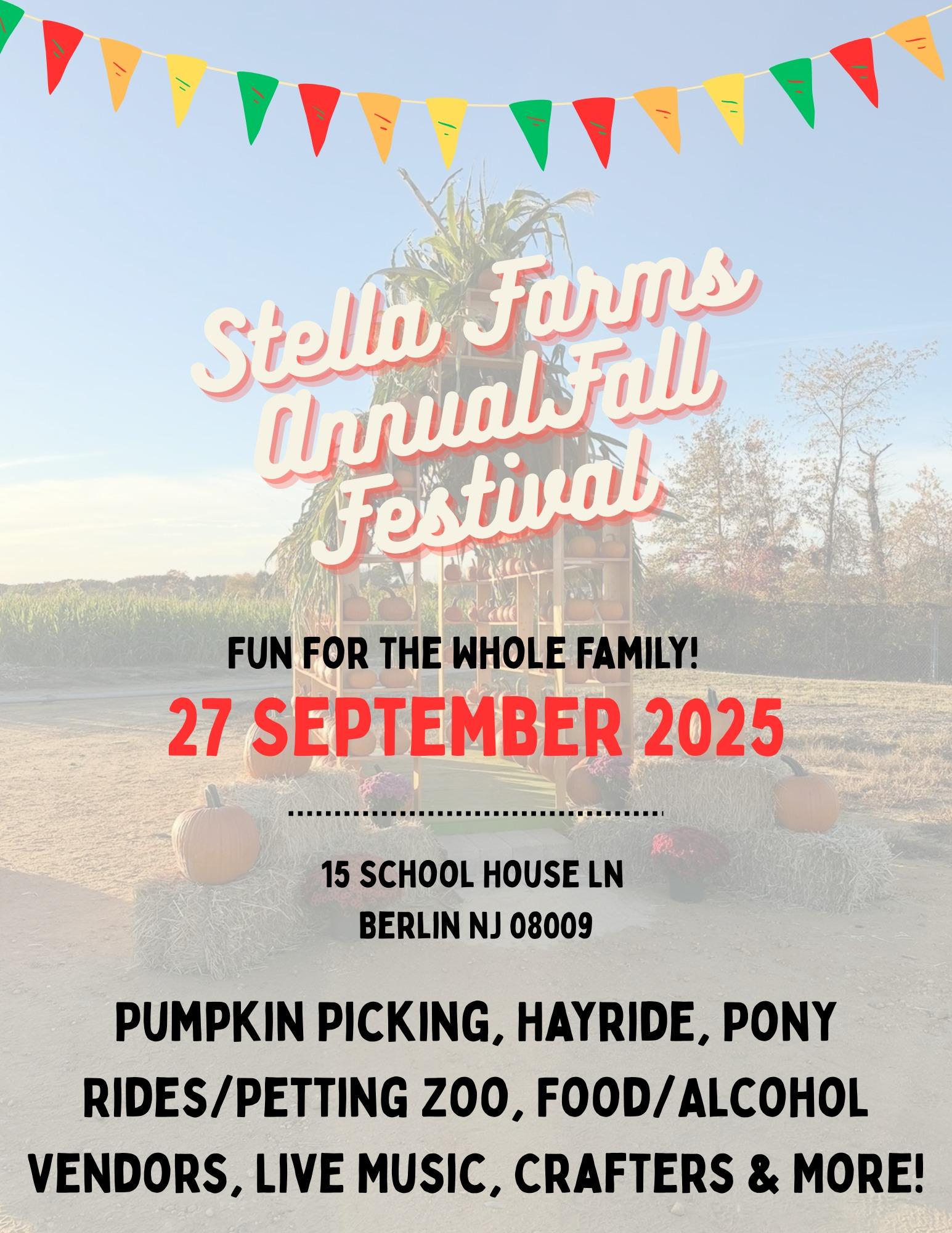 Stella Farms Annual Fall Festival 