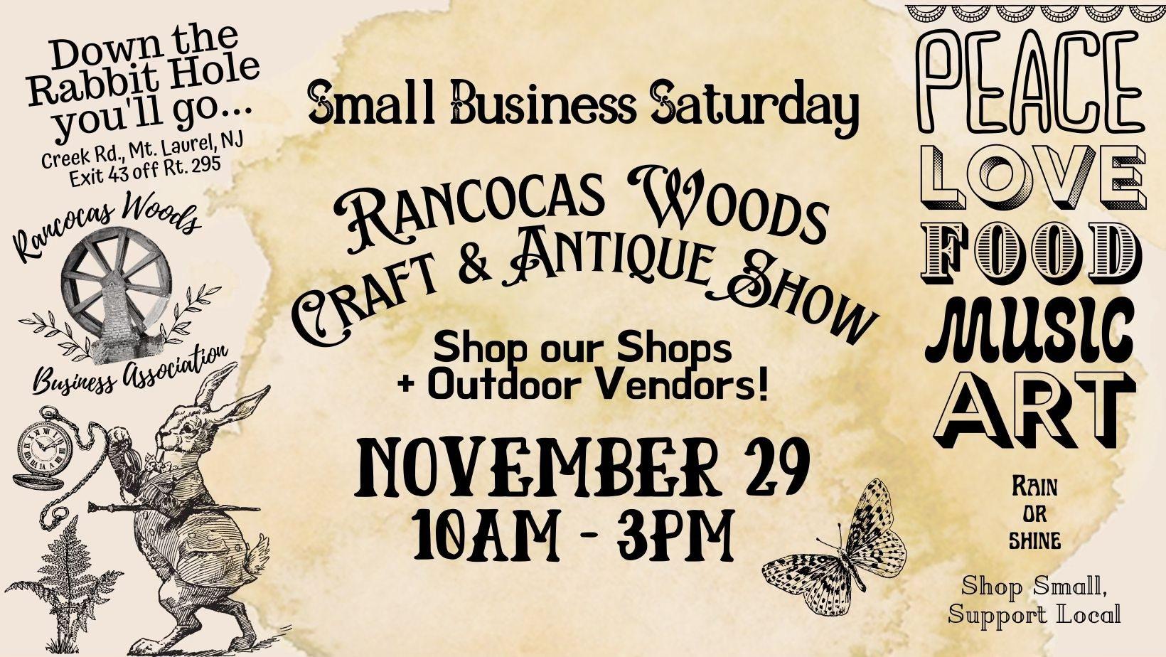Shop Small Saturday + November Craft & Antique Show