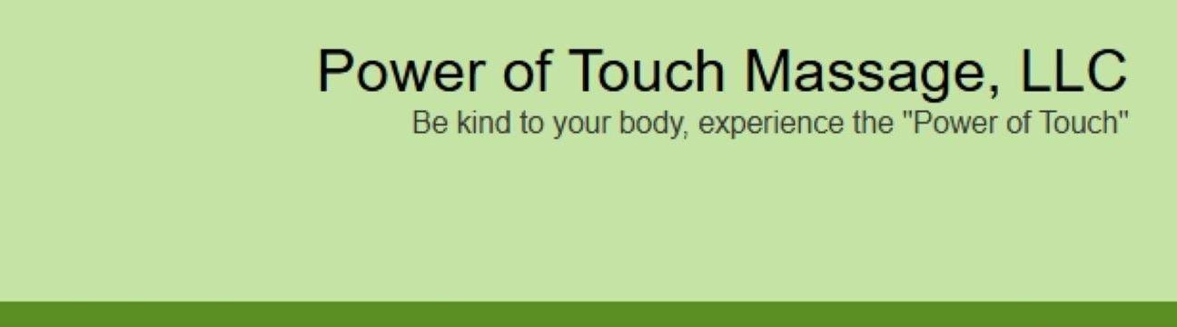 Power of Touch Massage, LLC.